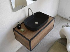 Раковина накладная Scarabeo GLAM 1804/35