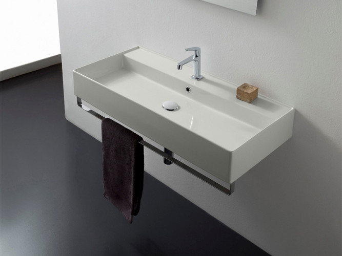 Раковина накладная/ подвесная Scarabeo TEOREMA 2.0 5106/R-100A/41