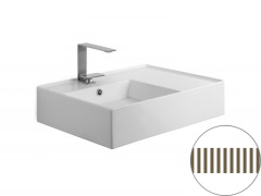 Раковина накладная/ подвесная Scarabeo TEOREMA 2.0 5114/REM