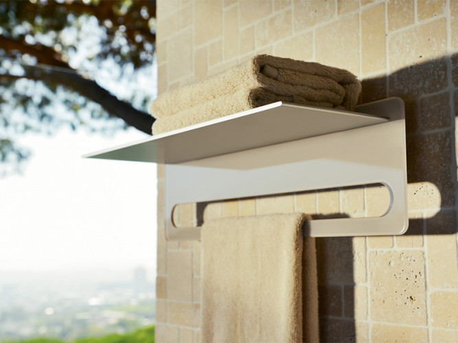 Полотенцедержатель с полкой KEUCO EDITION 400 11575170011