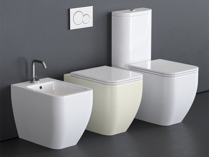 Унитаз напольный Scarabeo TEOREMA 2.0 5138/CL41