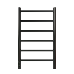 Полотенцесушитель Электрич. с/т GROIS Laura GR-131 400x 700 П6 RAL9005 L черный матовый