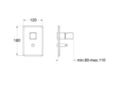 Смеситель для душа CRISTINA ITALY IT68977