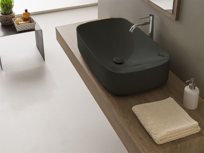 Раковина накладная Scarabeo MOON 5502/37