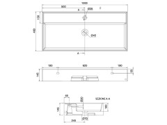 Раковина накладная/ подвесная Scarabeo TEOREMA 2.0 5106/R-100A