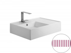 Раковина накладная/ подвесная Scarabeo TEOREMA 2.0 5114/RER