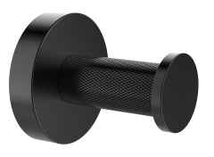 5501-C Крючок одинарный для полотенца (ЧЕРНЫЙ) ViEiR  (50/1шт)