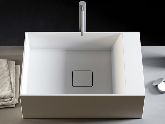 Раковина накладная RELAX DESIGN L4 M LX01 opac