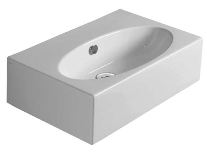 Раковина подвесная или накладная SIMAS LFT SPAZIO LFT 54 bia 1 hole