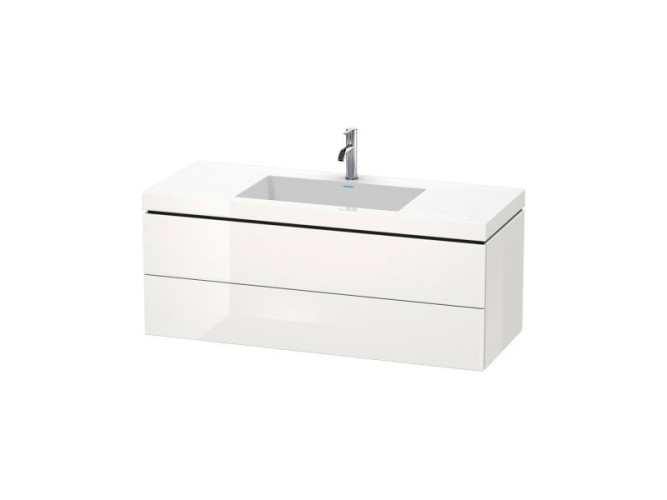 Тумба с раковиной подвесная DURAVIT L-CUBE LC6929O2222