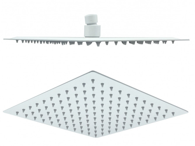 Лейка тропическая GANZER КВАДРАТ (БЕЛАЯ) 25 х 25  (20/1шт)