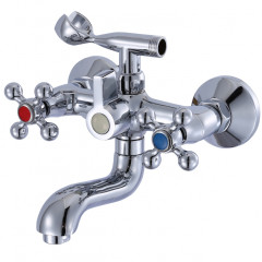 30050 Смеситель для ванны корот. (2 ручный) HANSEN (10/1шт)