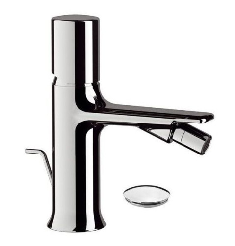 Daniel Fusion, однорычажный смеситель для биде с донным клапаном, цвет цвет графит