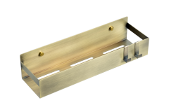 Полка подвесная + 2 крючка BRONZE