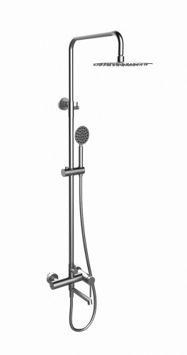 463562 Душевая система (нерж, САТИН) ViEiR (4/1шт)