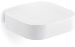 Gedy Outline, настенная металлическая мыльница, цвет белый матовый