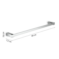 Gedy Spluga, полотенцедержатель, длина 60 см, цвет хром