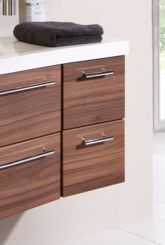 Puris Swing, дополнительная тумба под раковину 300 мм, цвет белый высокоглянцевый