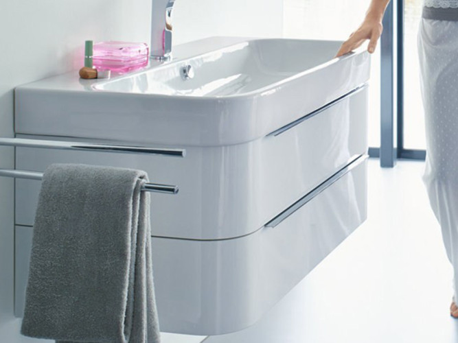 Тумбочка подвесная 2 ящика DURAVIT HAPPY D.2 H2636402222