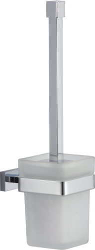 88090 Ершик настенный стекло (ХРОМ)  GANZER (10/1шт)