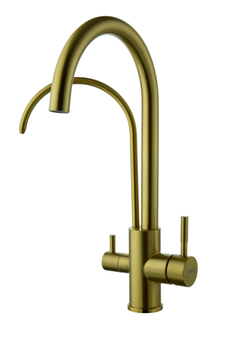 15190-D Смес. из НЕРЖ. для кух. под. фильт (БРОНЗА) HANSEN  (10/1шт)