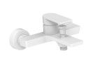 AQG Alpha, однорычажный смеситель для ванны без набора для душа, цвет белый матовый