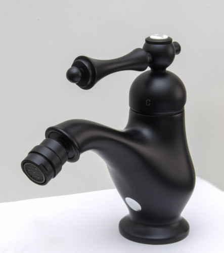 77012-C Смеситель для биде  (ЧЕРНЫЙ)  GANZER  (10/1шт)