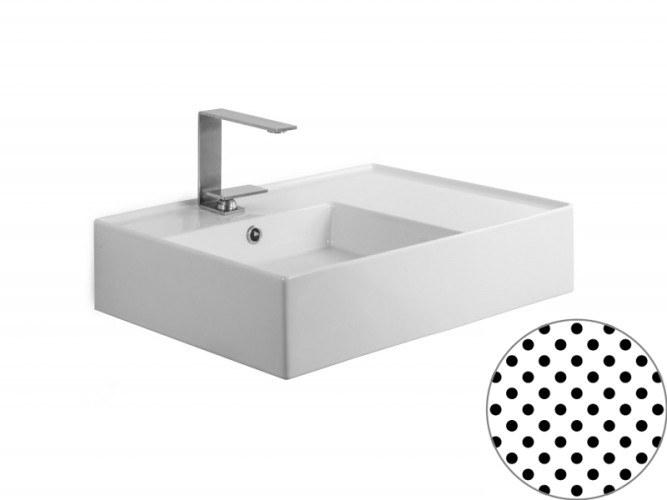 Раковина накладная/ подвесная Scarabeo TEOREMA 2.0 5114/SENR