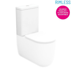 Olympia Milady, бачок для моноблока, включая механизм смыва, цвет серый матовый