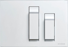 Schwab Vivo, панель смыва с двумя клавишами, цвет глянцевый хром