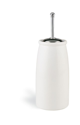 Stil Haus Idra, напольный керамический ёрш, цвет хром