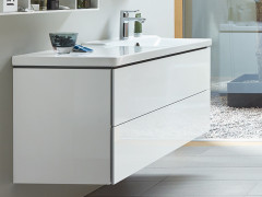 Тумба подвесная с раковиной DURAVIT L-CUBE LC6929O5252