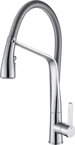 16028 Смеситель для кухни с гибким изливом GANZER (5/1шт)