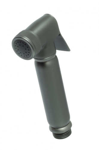 2011-Q Лейка металл. для биде (ГРАФИТ)  GANZER  (50/1шт)