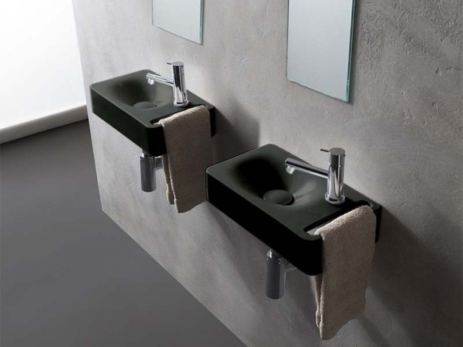 Раковина подвесная Scarabeo SOFT-HUNG-CUBE 1512/37