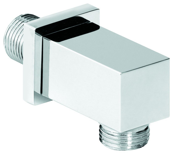 Emmevi, квадратный вывод из стены на 1/2 ММ, латунь, цвет хром