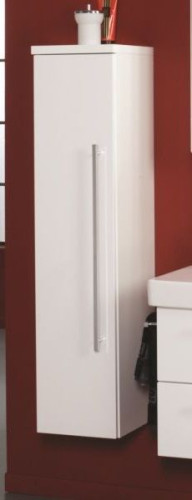 Puris, средний шкаф (1 дверь) левый 300 мм, цвет белый высокоглянцевый