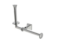 Stil Haus Prisma, бумагодержатель двойной, цвет хром