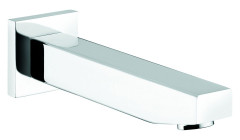 Emmevi, квадратный излив для внутристенного смесителя, цвет  белый матовый