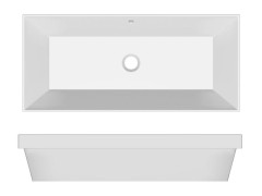 Раковина встариваемая Scarabeo TEOREMA 2.0 5136