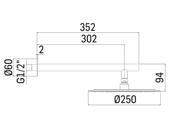 Душевой гарнитур MAMOLI TUTTODUNPEZZO 8220021