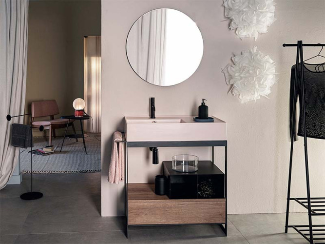 Верхняя полка для консоли Scarabeo SOLID 2911/89