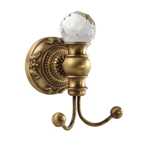 Крючок, бронза/Swarovski Migliore Cristalia