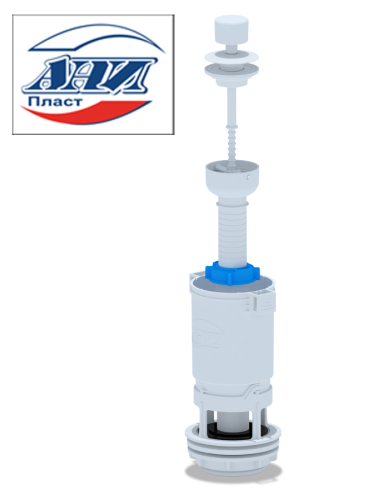АНИ WС7040 Арматура спускная шток ручка белая (30/1шт)