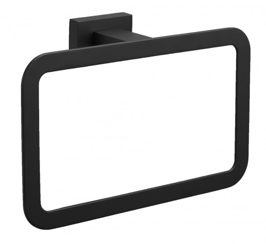 5011-C Полотенцедержатель кольцевой (ЧЕРНЫЙ) ViEiR  (30/1шт)