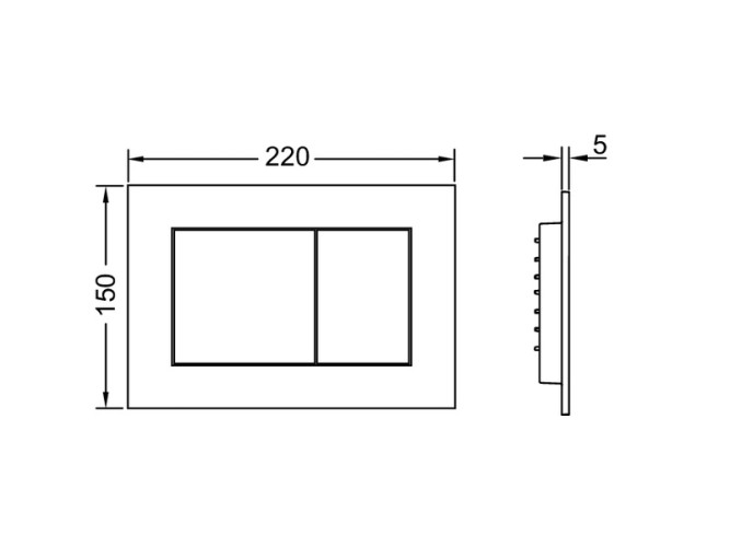 Комплект инсталляции TECE Tecebase K447407
