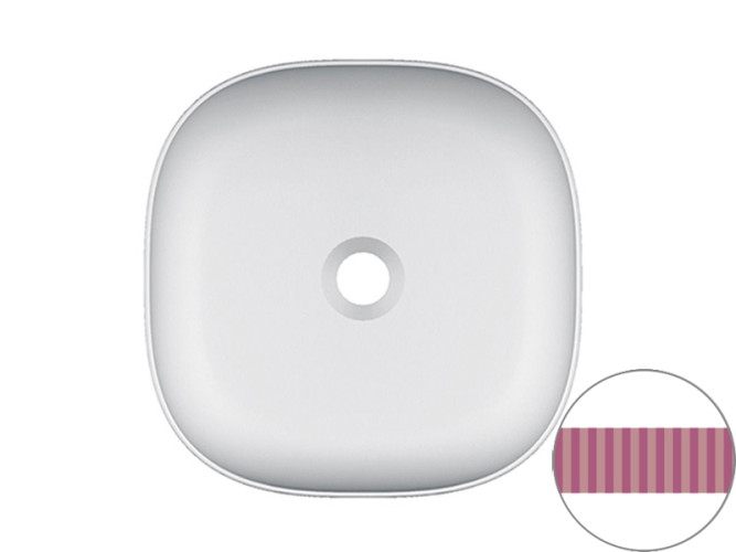 Раковина накладная Scarabeo GLAM 1806/RRR