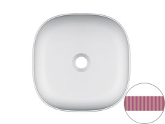 Раковина накладная Scarabeo GLAM 1806/RRR