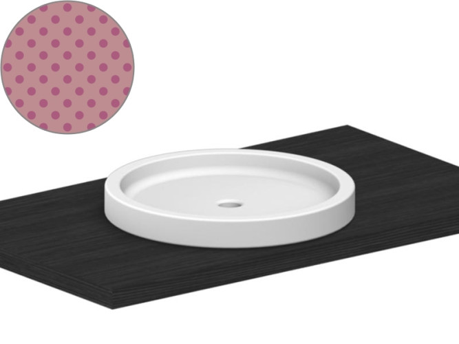 Раковина накладная Scarabeo BUCKET 8809/SER