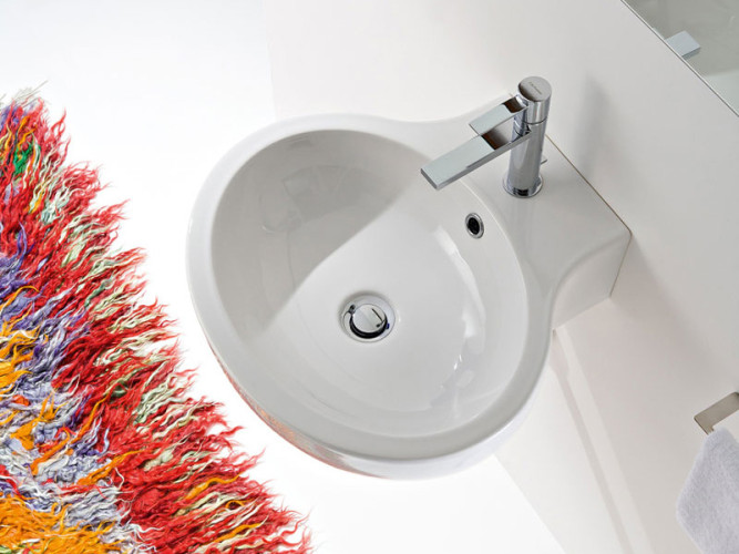 Раковина накладная/подвесная Scarabeo PLANET 8110